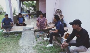 Foto : Pemerintah Desa Medan Karya Bersama PJT II Teguran Kepada Ibu Ida Pemilk Pembangunan Jembatan Pribadi