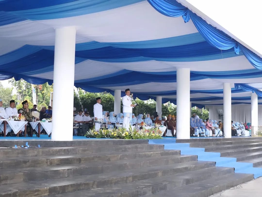 Sambutan Bupati Karawang H. Aep Syaepuloh di Upacara Peringatan Hari Jadi Karawang ke-392