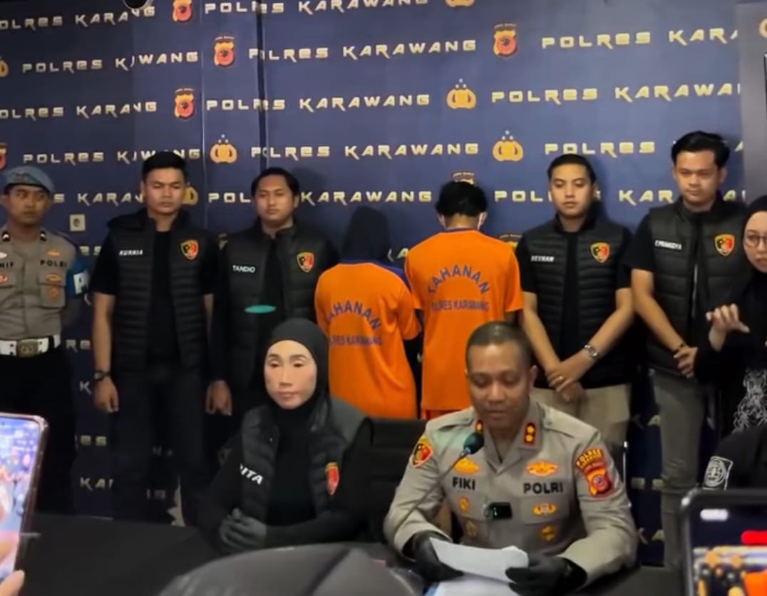 Caption : Polres Karawang Berhasil Ringkus, Pelaku Buang Bayi Kondisi Lakban Caption : Polres Karawang Berhasil Ringkus, Pelaku Buang Bayi Kondisi Lakban