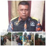 Caption : Warga Dusun Krajan, Desa Kedungjeruk Kecamatan Cibuaya, Kabupaten Karawang, baru saja menggelar acara syukuran sebagai ungkapan rasa terima kasih atas selesainya pembangunan jembatan yang direalisasikan oleh Dinas PUPR melalui pengajuan LSM GMBI Distrik Karawang.