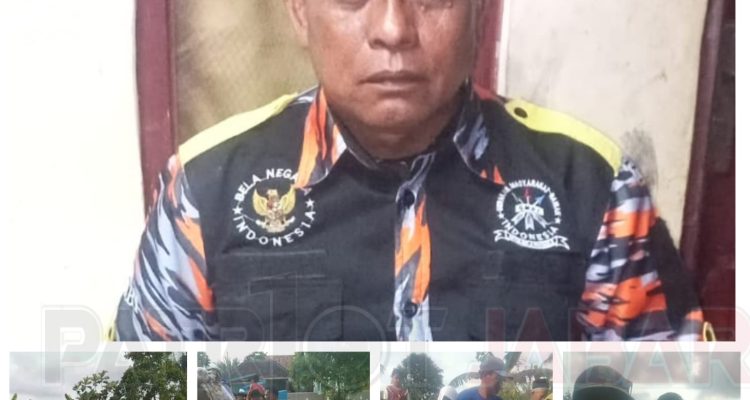 Caption : Warga Dusun Krajan, Desa Kedungjeruk Kecamatan Cibuaya, Kabupaten Karawang, baru saja menggelar acara syukuran sebagai ungkapan rasa terima kasih atas selesainya pembangunan jembatan yang direalisasikan oleh Dinas PUPR melalui pengajuan LSM GMBI Distrik Karawang.