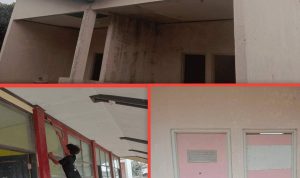 Caption : Perbaikan Sarana dan Prasarana di Lingkungan Sekolah SD Negeri Tanjungpakis II Caption : Perbaikan Sarana dan Prasarana di Lingkungan Sekolah SD Negeri Tanjungpakis II