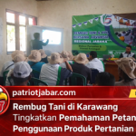 Caption : Petugas Penyuluh Lapangan (PPL) bersama Advansia Regional Jabaka digelar di Kantor Pertanian Dengklok Caption : Petugas Penyuluh Lapangan (PPL) bersama Advansia Regional Jabaka digelar di Kantor Pertanian Dengklok