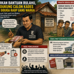Caption : Ilustrasi dugaan pungutan liar berkedok bantuan program Rumah Tidak Layak Huni (Rulahu) di Desa Lemah Mukti, Kecamatan Lemahabang, Kabupaten Karawang. Sejumlah warga mengaku dimintai uang jutaan rupiah oleh oknum pendukung calon kepala desa dengan janji bantuan Rulahu dari Dinas PRKP Kabupaten Karawang. (Ilustrasi/Patriotjabar.com) Caption : Ilustrasi dugaan pungutan liar berkedok bantuan program Rumah Tidak Layak Huni (Rulahu) di Desa Lemah Mukti, Kecamatan Lemahabang, Kabupaten Karawang. Sejumlah warga mengaku dimintai uang jutaan rupiah oleh oknum pendukung calon kepala desa dengan janji bantuan Rulahu dari Dinas PRKP Kabupaten Karawang. (Ilustrasi/Patriotjabar.com)
