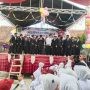 Suasana acara Pelepasan Kelas 6 dan Kenaikan Kelas SDN Kertasari II Tahun Pelajaran 2025/2026 yang berlangsung meriah di Kecamatan Rengasdengklok, Karawang.