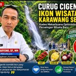 Caption : Kepala Desa Mekarbuana, H. Jaji Maryono, SP., MM, menyampaikan komitmennya untuk terus mengembangkan Curug Cigentis sebagai ikon wisata alam Karawang Selatan. Selain mengandalkan keindahan air terjun dan fasilitas yang lengkap, Pemerintah Desa Mekarbuana juga mendorong pengembangan komoditas unggulan seperti kopi, durian, manggis, dan alpukat guna meningkatkan perekonomian masyarakat. Harga tiket masuk Curug Cigentis sebesar Rp25.000 per orang, dengan seluruh fasilitas wisata dapat dinikmati tanpa biaya tambahan. Foto: Istimewa/Patriotjabar.com Caption : Kepala Desa Mekarbuana, H. Jaji Maryono, SP., MM, menyampaikan komitmennya untuk terus mengembangkan Curug Cigentis sebagai ikon wisata alam Karawang Selatan. Selain mengandalkan keindahan air terjun dan fasilitas yang lengkap, Pemerintah Desa Mekarbuana juga mendorong pengembangan komoditas unggulan seperti kopi, durian, manggis, dan alpukat guna meningkatkan perekonomian masyarakat. Harga tiket masuk Curug Cigentis sebesar Rp25.000 per orang, dengan seluruh fasilitas wisata dapat dinikmati tanpa biaya tambahan. Foto: Istimewa/Patriotjabar.com
