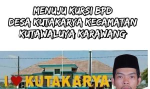Caption : Chandra Wijaya Kusuma menyatakan kesiapannya maju sebagai calon anggota Badan Permusyawaratan Desa (BPD) Desa Kutakarya, Kecamatan Kutawaluya, Kabupaten Karawang, mewakili warga Dusun Kedungmundu 04 RT 012A/RW 012. Ia mengusung visi pemerintahan desa yang bersih, transparan, dan berkeadilan serta berkomitmen memperjuangkan aspirasi masyarakat melalui fungsi pengawasan dan pembangunan desa. (Foto: Istimewa) Caption : Chandra Wijaya Kusuma menyatakan kesiapannya maju sebagai calon anggota Badan Permusyawaratan Desa (BPD) Desa Kutakarya, Kecamatan Kutawaluya, Kabupaten Karawang, mewakili warga Dusun Kedungmundu 04 RT 012A/RW 012. Ia mengusung visi pemerintahan desa yang bersih, transparan, dan berkeadilan serta berkomitmen memperjuangkan aspirasi masyarakat melalui fungsi pengawasan dan pembangunan desa. (Foto: Istimewa)