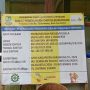 Caption: Papan informasi proyek pembangunan Masjid/Musala SMPN Satu Atap 1 Jayakerta, Kabupaten Karawang. Proyek bersumber dari APBD Kabupaten Karawang TA 2026 dengan nilai kontrak Rp188.657.000, dikerjakan CV Bintang Suraya selama 90 hari kalender, terhitung 4 Agustus hingga 1 November 2026.